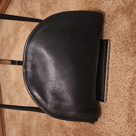 Coach Vintage Kimball Leather Half Moon Crossbody Bag - Picture 5 of 12